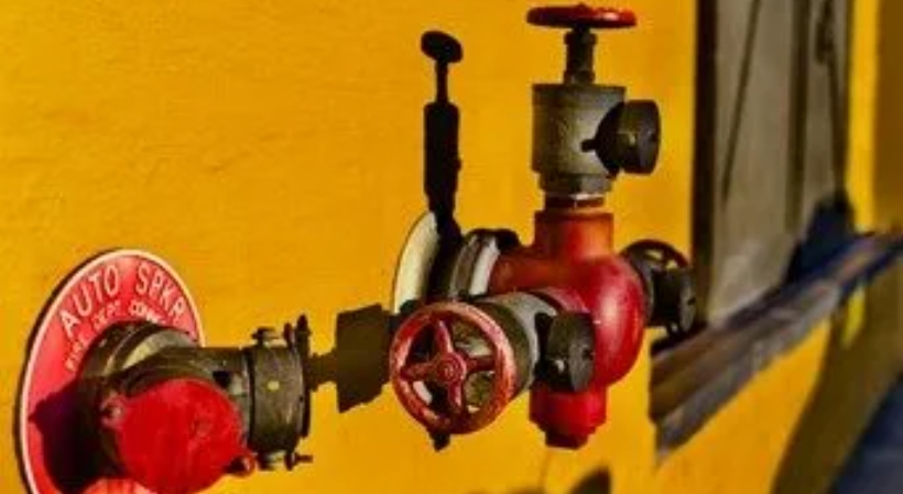 Devin Doyle discussing the importance of fire sprinkler systems in commercial buildings