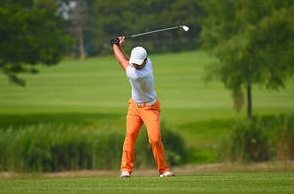Golf swing tips focused on calmness
